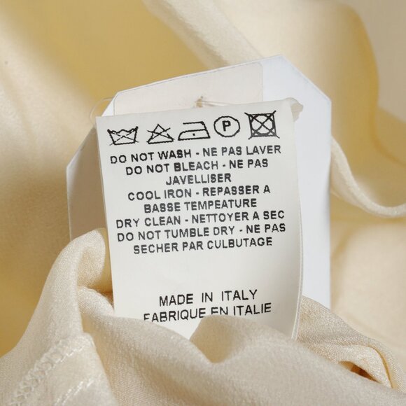 Etro Cream Silk Cowl Neck Tunic - Picture 9 of 9